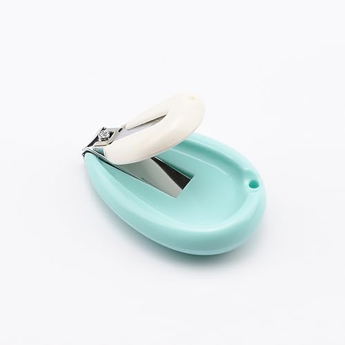 Easy-Grip Handle Fold-Up Nail Clippers for Infant Safe All Ages Essential Nail Care