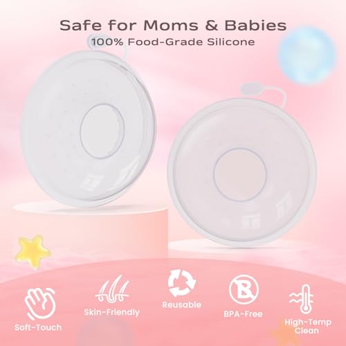 Breast Milk Collector for Milk Feeding BPA-Free Post Partum Essentials
| Breastfeeding Milk Catcher for Moms BPA-Free 1