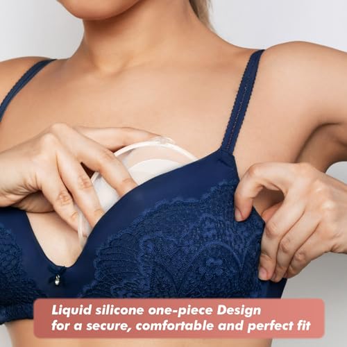 Silicone Milk Collectors for Breastfeeding Moms, Hands-Free, Leaky Protection, Reusable
| Discreet Milk Collection Cups